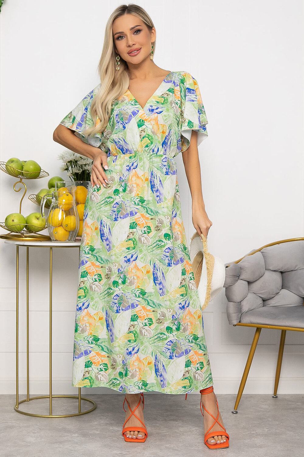 LT Collection Платье 591128 П15467-7М мультиколор