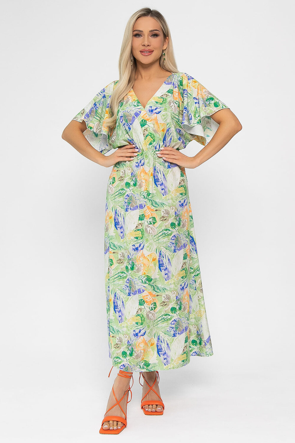 LT Collection Платье 591128 П15467-7М мультиколор