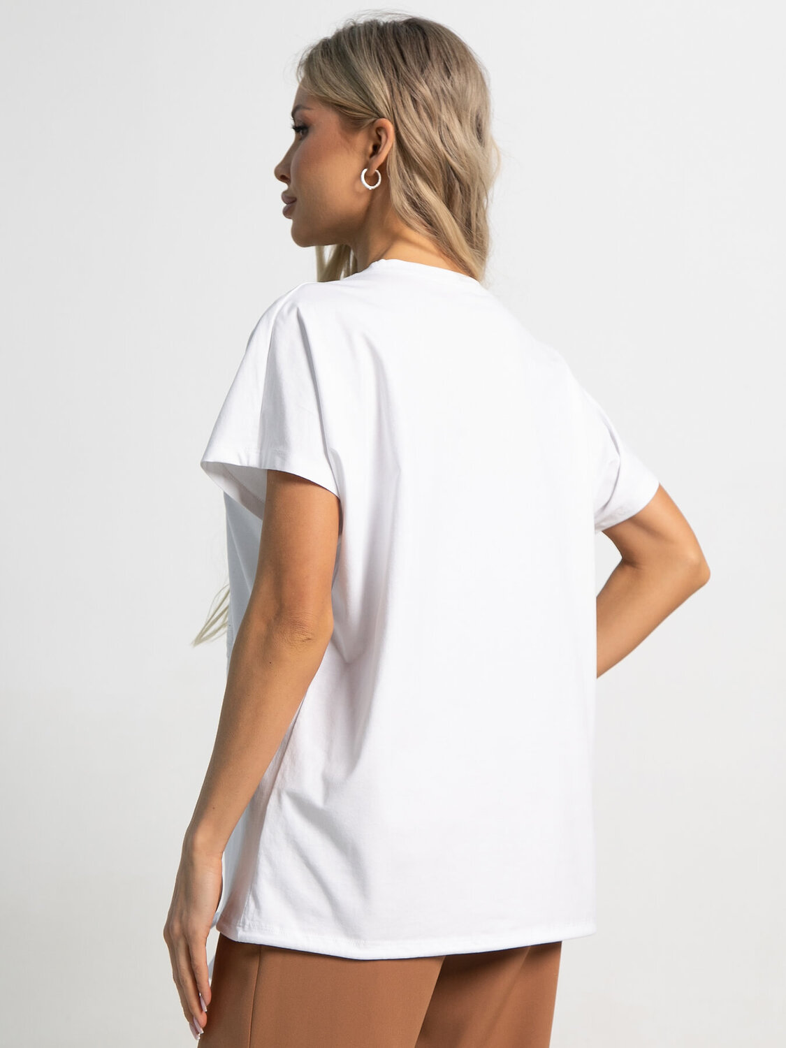 LT Collection Блуза 591132 Б15508-20М белый
