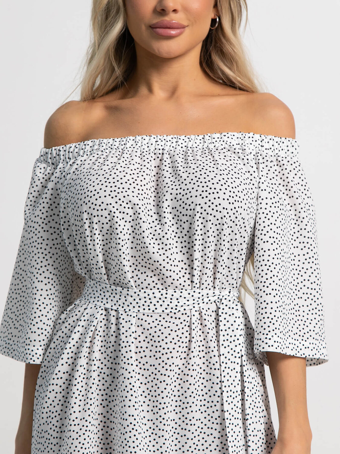 LT Collection Платье 591135 П15522-8М белый