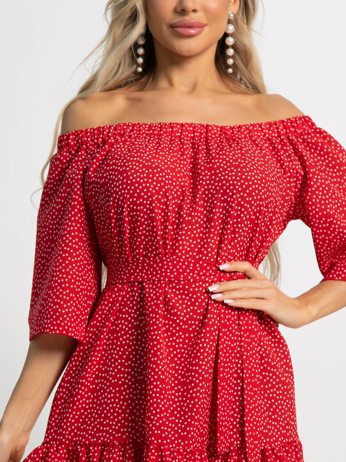 LT Collection Платье 591137 П15524-8М красный