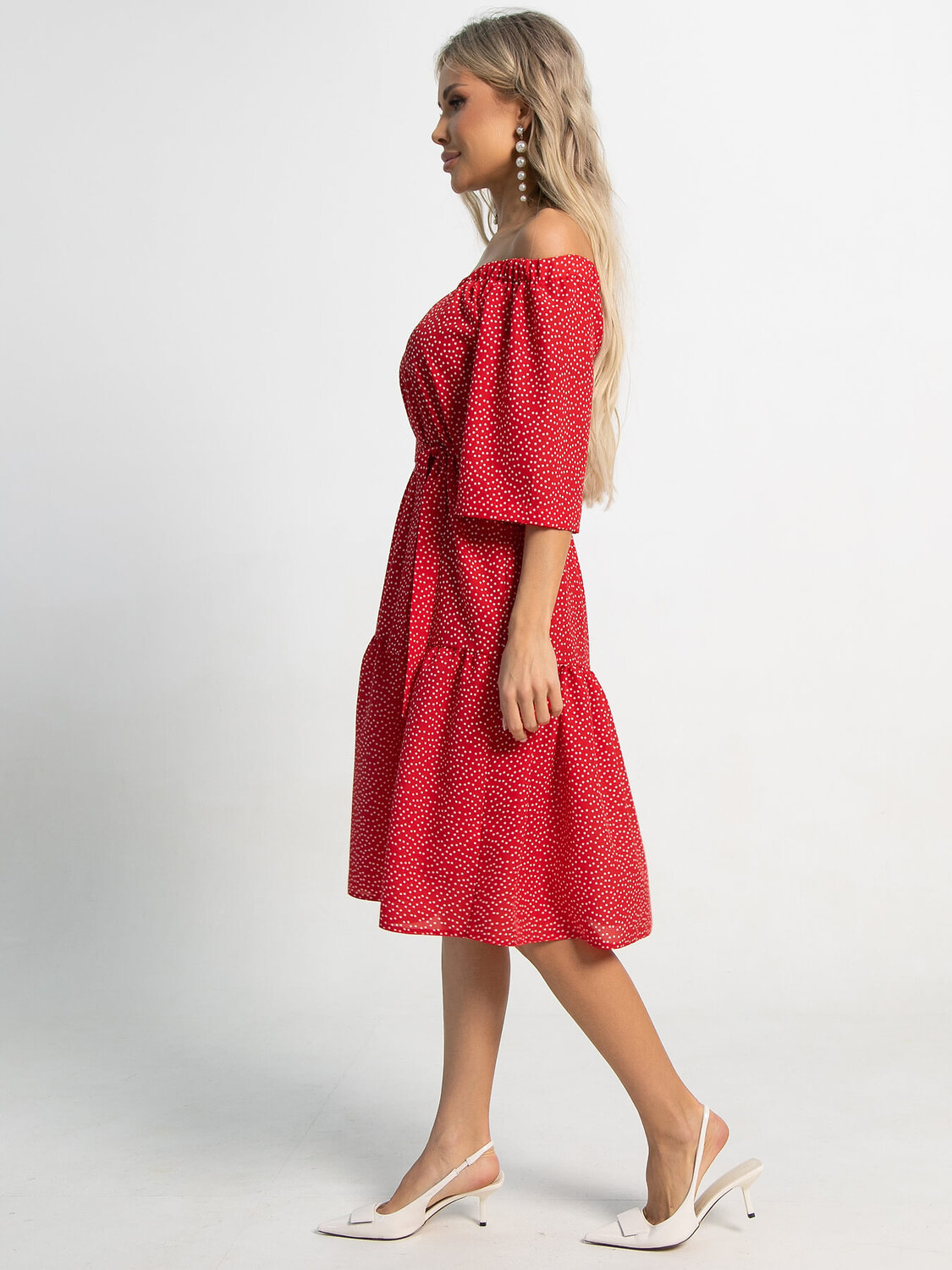 LT Collection Платье 591137 П15524-8М красный