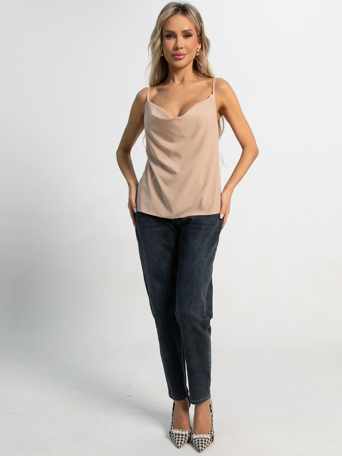 LT Collection Топ 591147 Б15567-34М бежевый