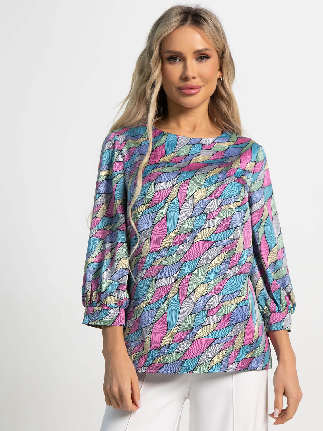 LT Collection Блуза 591151 Б12976-16М мультиколор