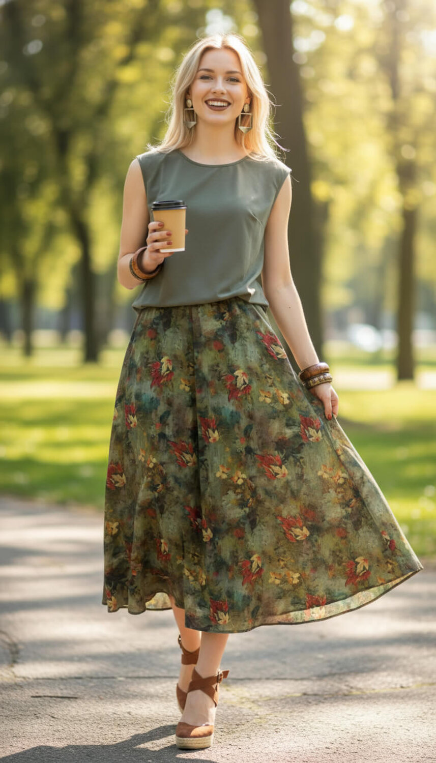 LT Collection Юбка 591157 Ю15575-10М хаки