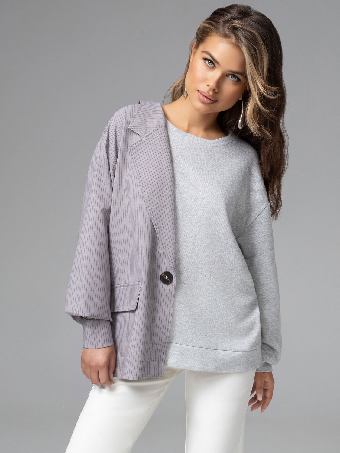 CHARUTTI Свитшот 591163 12737 Серый