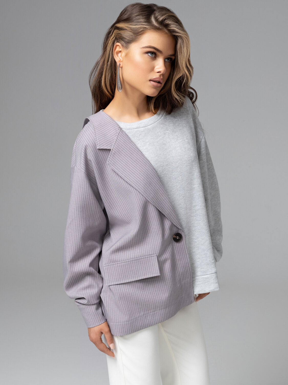 CHARUTTI Свитшот 591163 12737 Серый