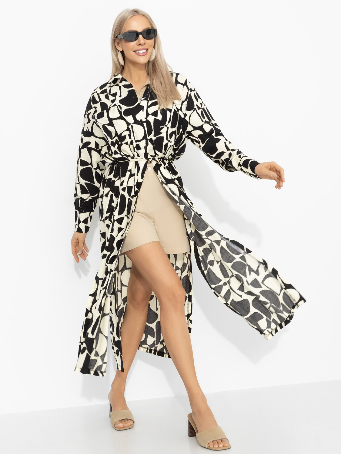 CHARUTTI Платье-рубашка 591170 12748 Черный