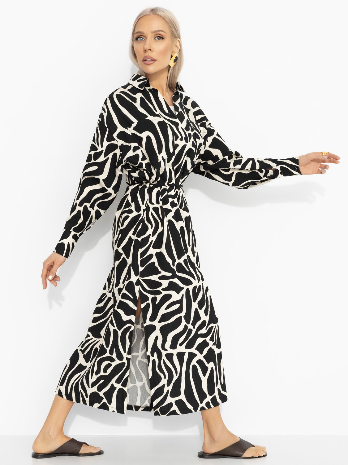 CHARUTTI Платье-рубашка 591171 12749 Черный