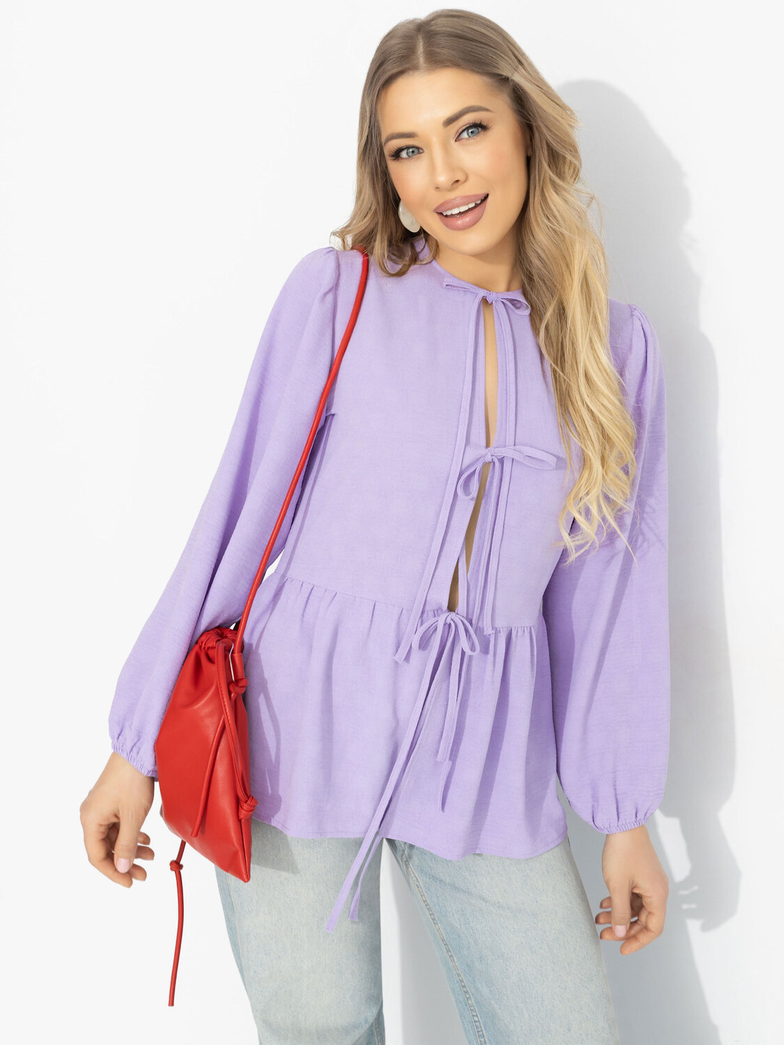 CHARUTTI Блуза 591175 12782 Фиолетовый