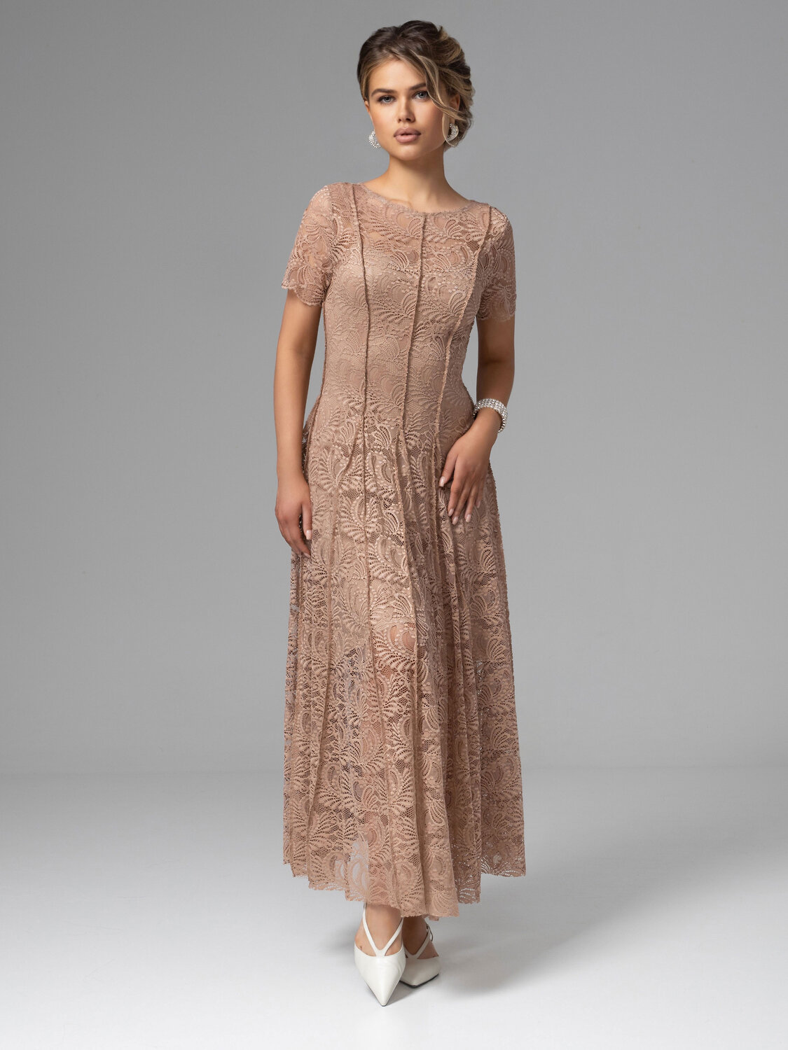 CHARUTTI Платье 591179 12723 Бежевый