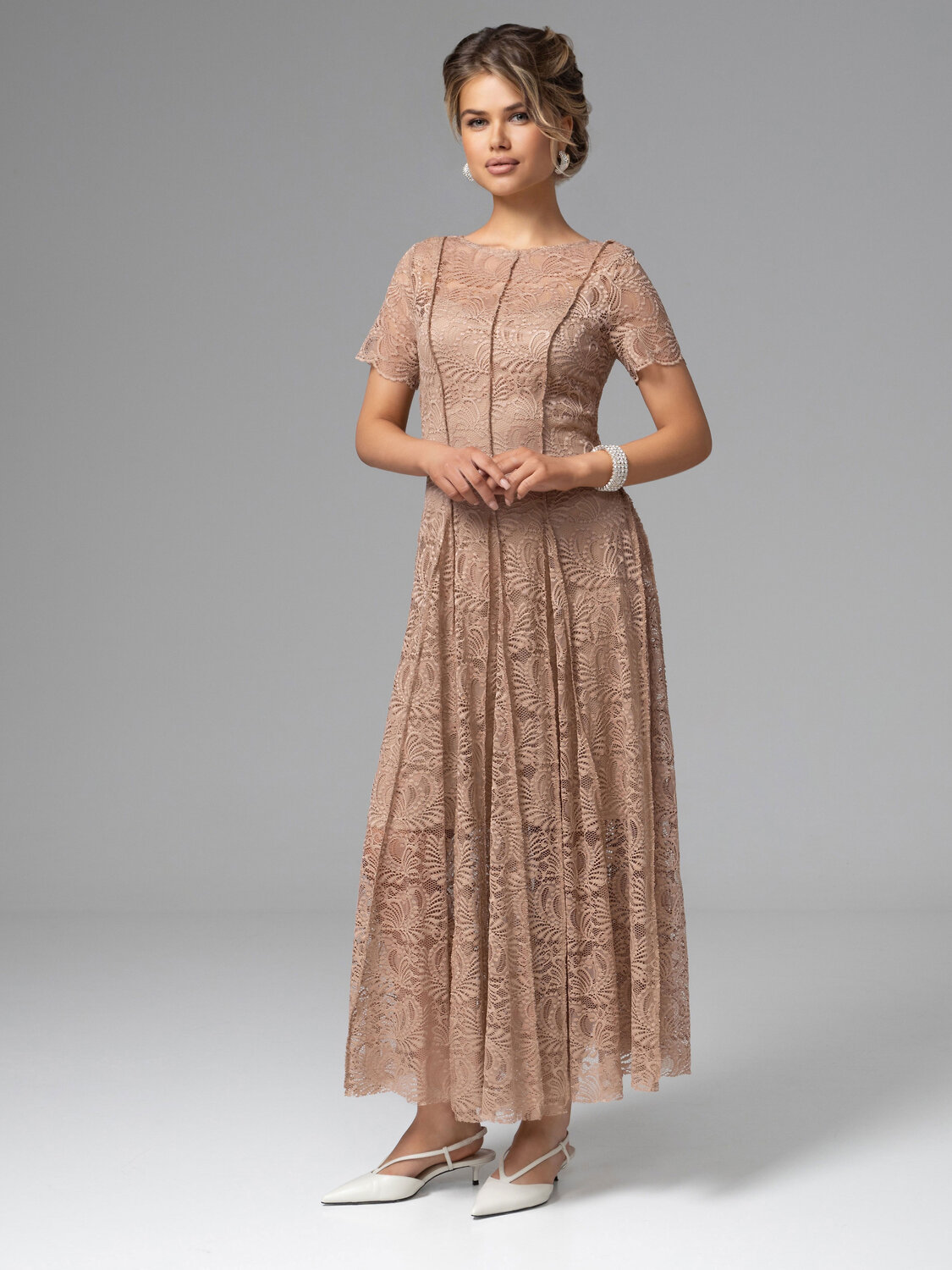 CHARUTTI Платье 591179 12723 Бежевый