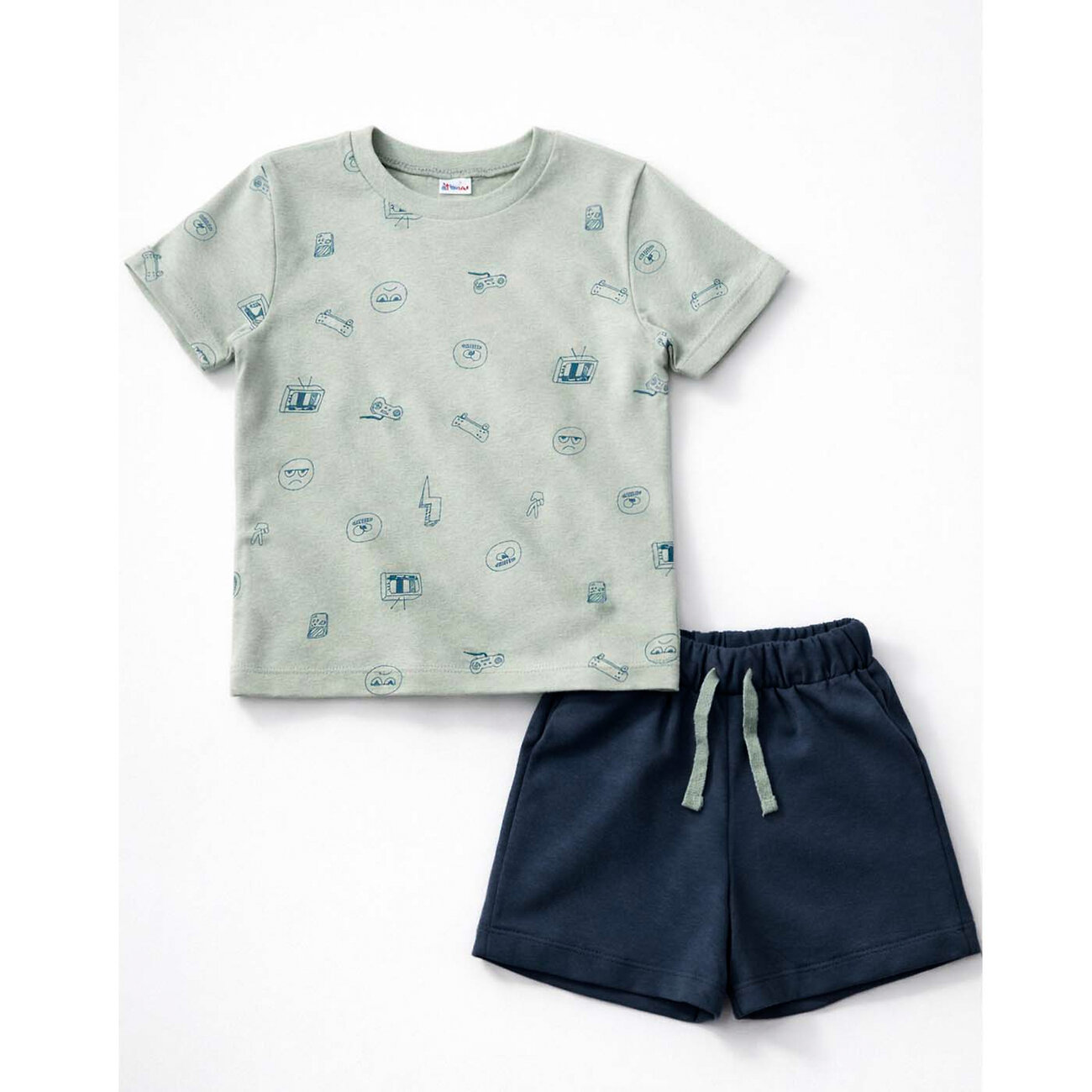 YOULALA Комплект 591185 7754100106 зеленый/синий