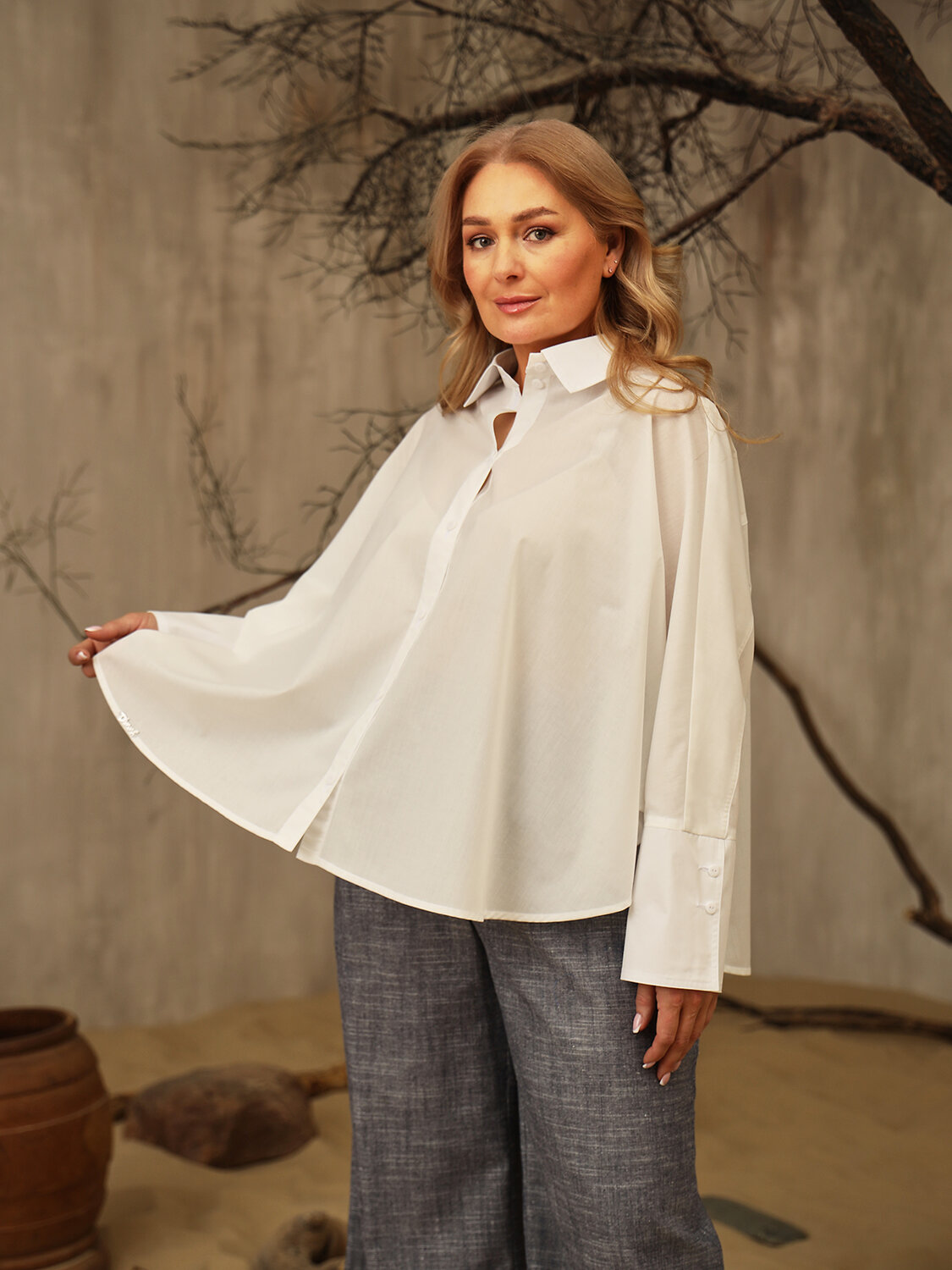 DIMMA Блузка 591092 2673 Белый