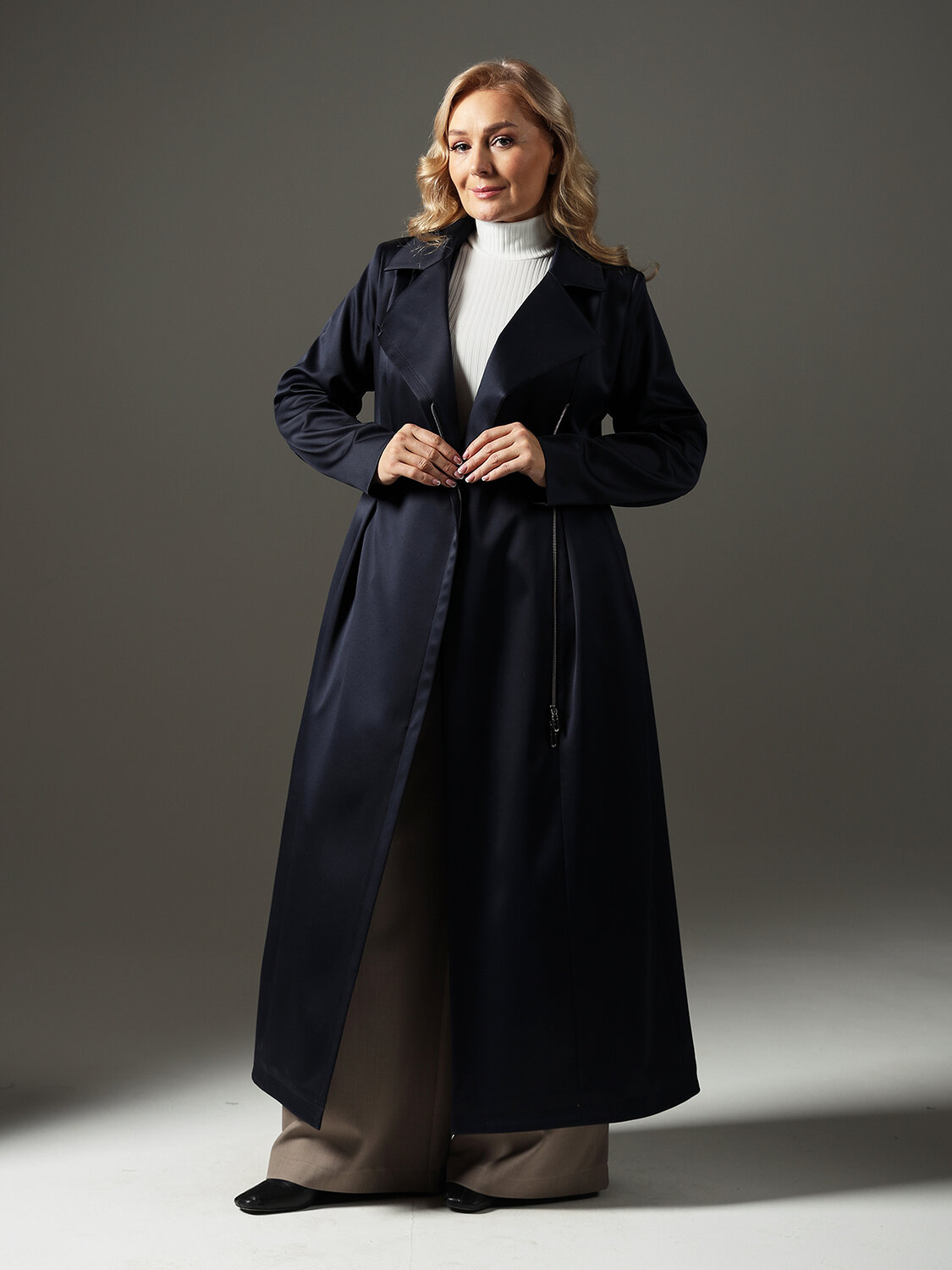 DIMMA Плащ 591097 2674 Темно-синий