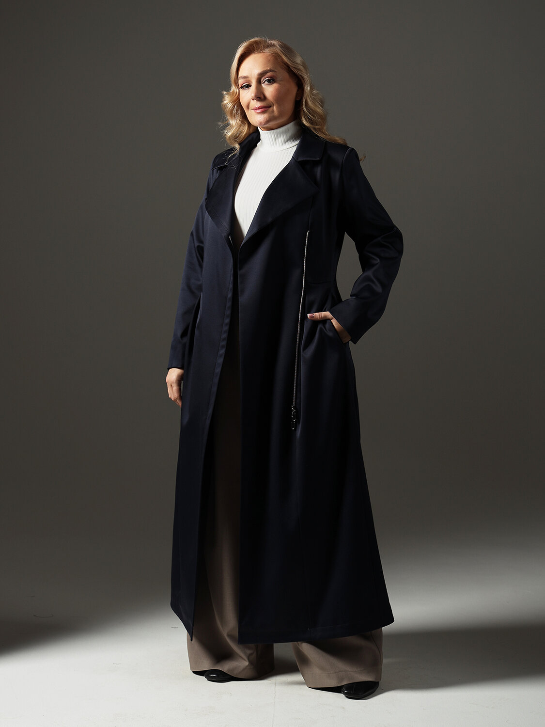 DIMMA Плащ 591097 2674 Темно-синий