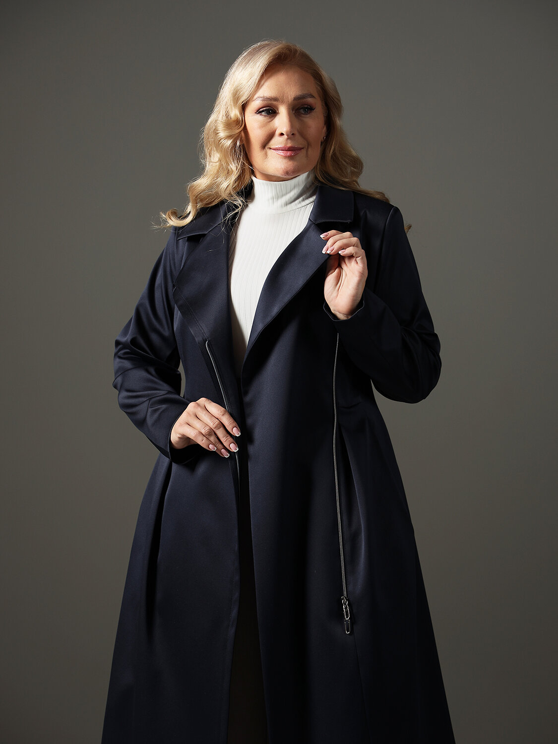 DIMMA Плащ 591097 2674 Темно-синий