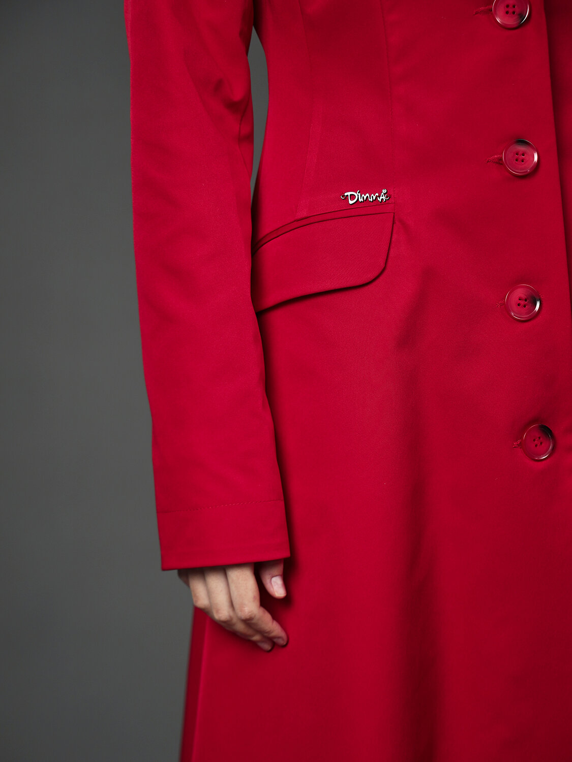 DIMMA Плащ 591099 2675 Темно-красный
