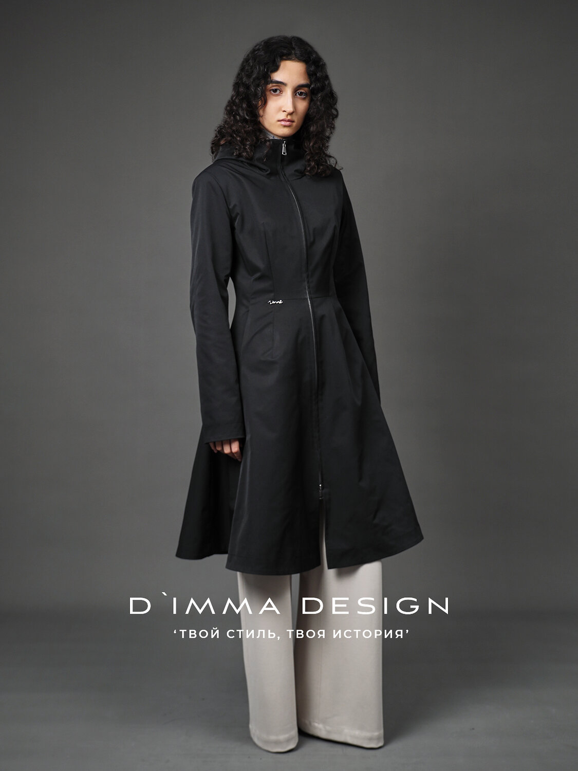 DIMMA Плащ 591100 2676 Черный