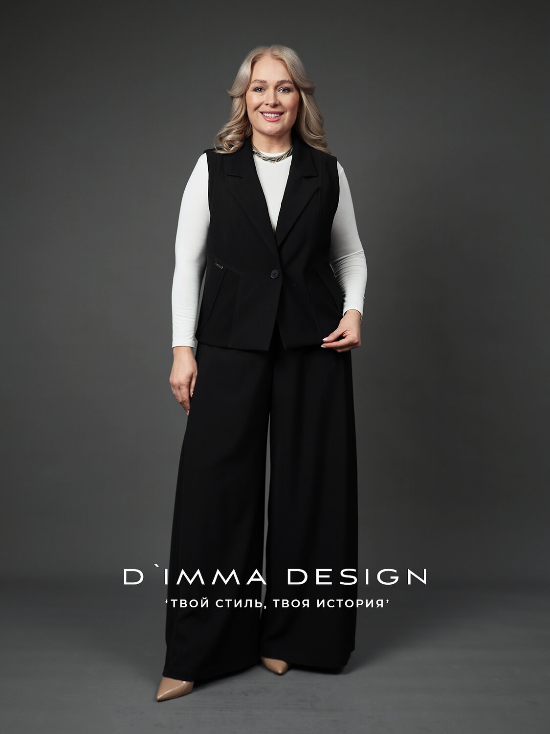 DIMMA Жилет 591104 2678 Черный