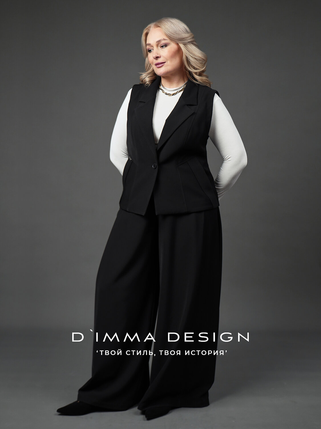 DIMMA Жилет 591104 2678 Черный