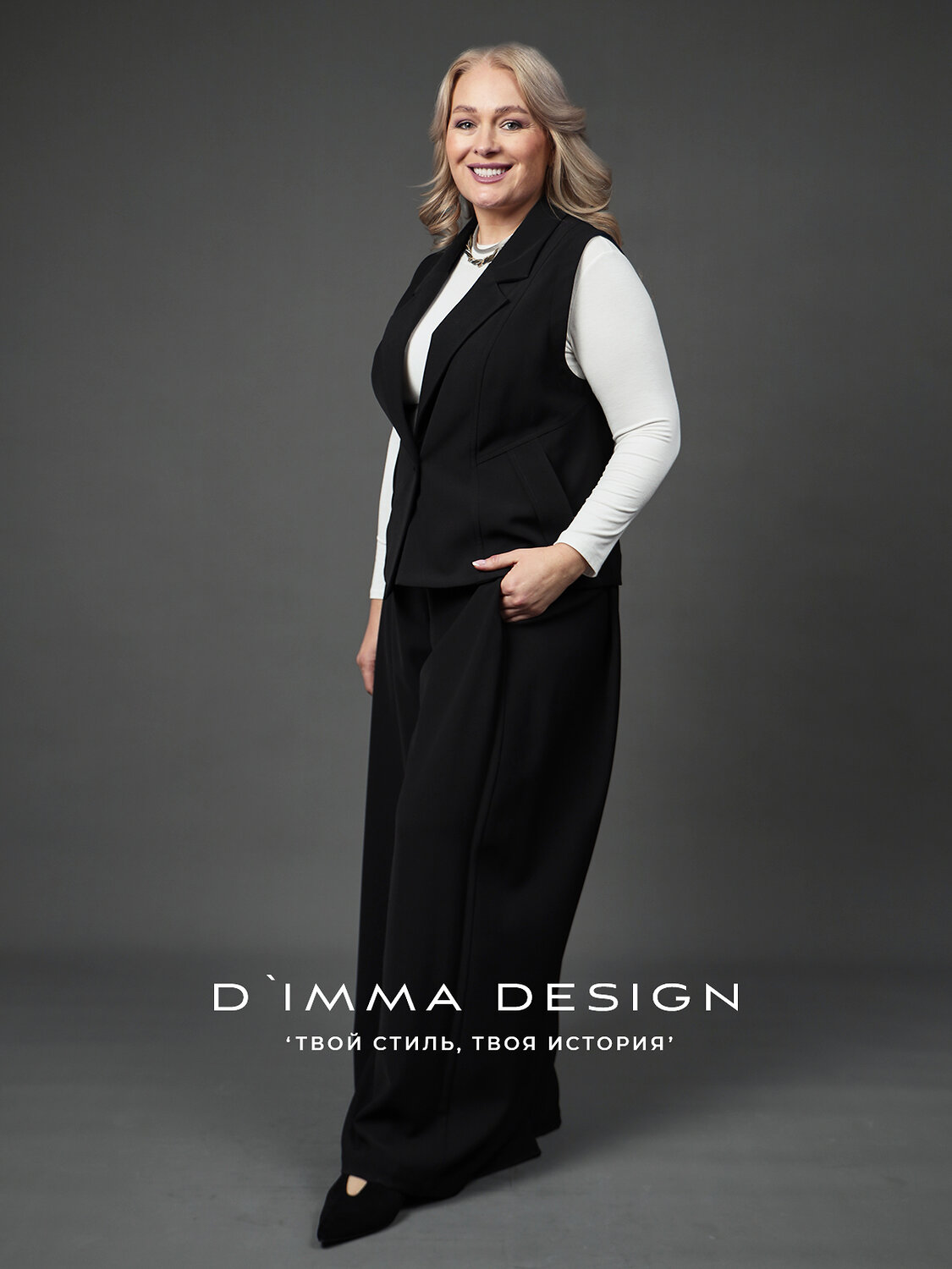 DIMMA Жилет 591104 2678 Черный