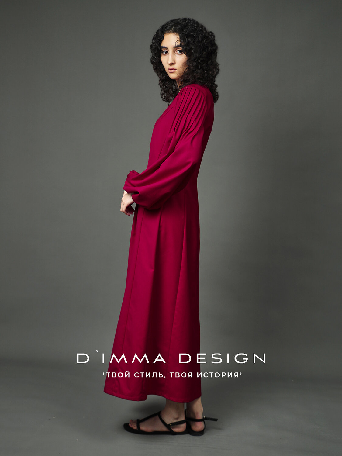 DIMMA Платье 591200 2684 темно-красный