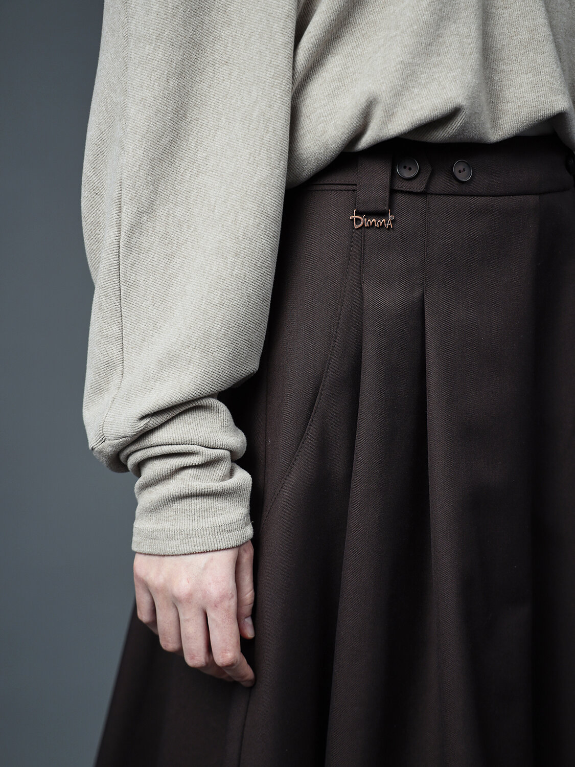 DIMMA Юбка 591194 2680 Коричневый