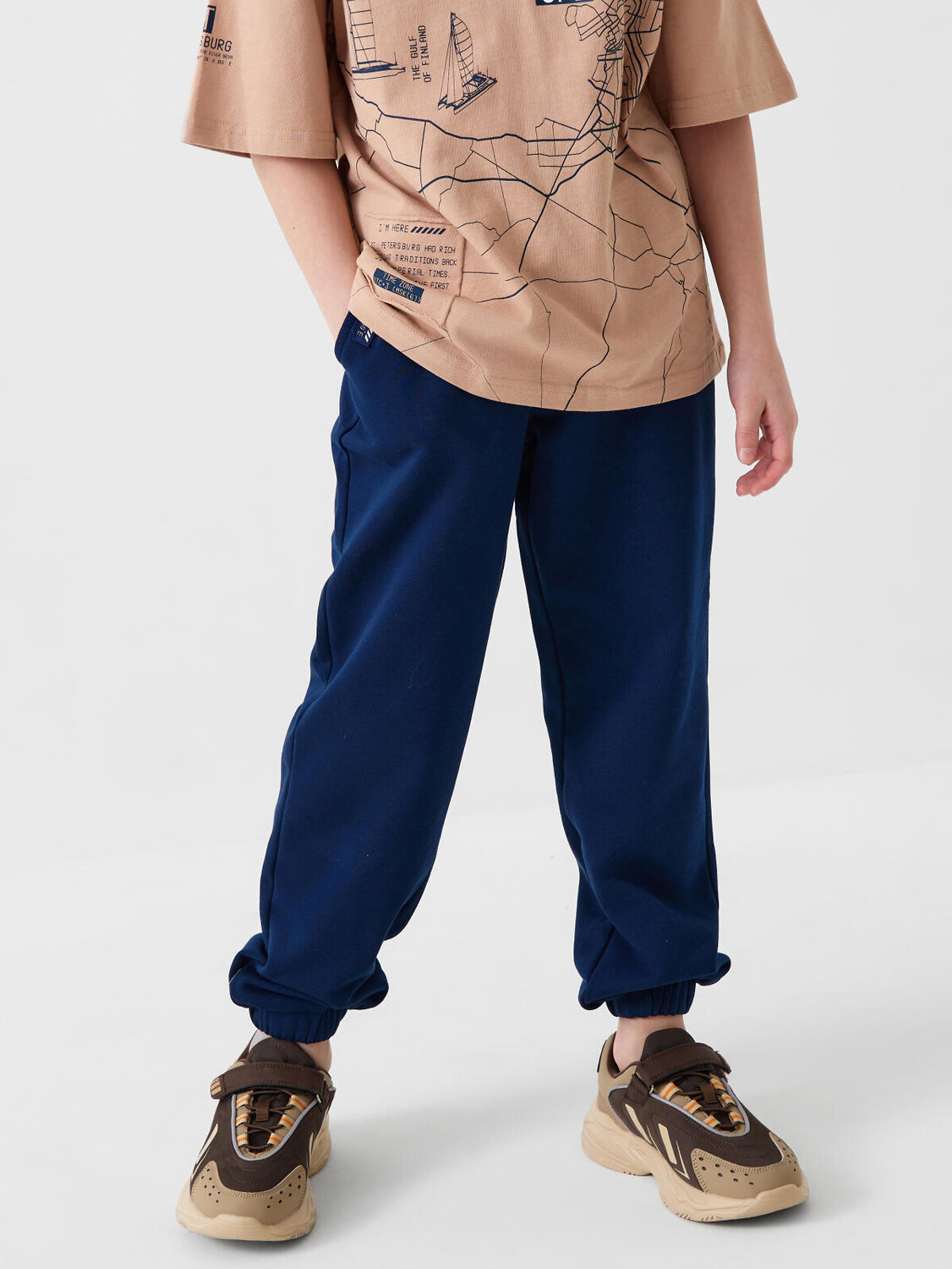 PLAYTODAY Брюки 591202 12611478 тёмно-синий