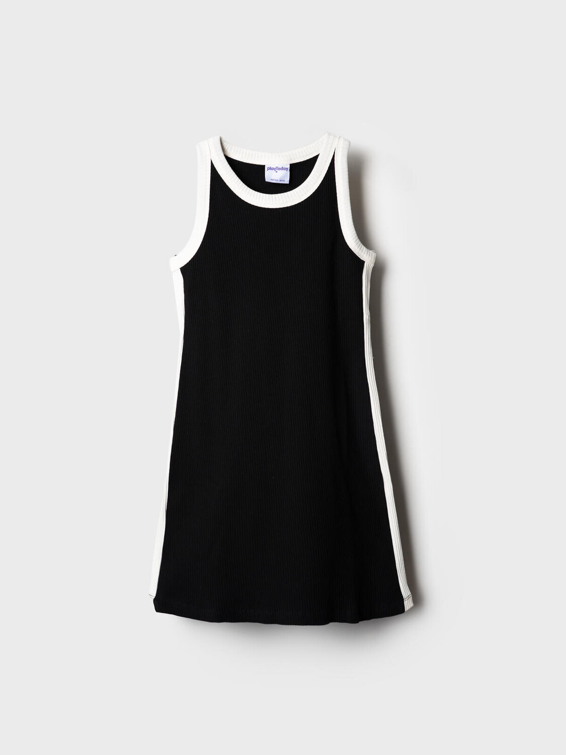 PLAYTODAY Платье 591205 12621316 белый,темно-серый