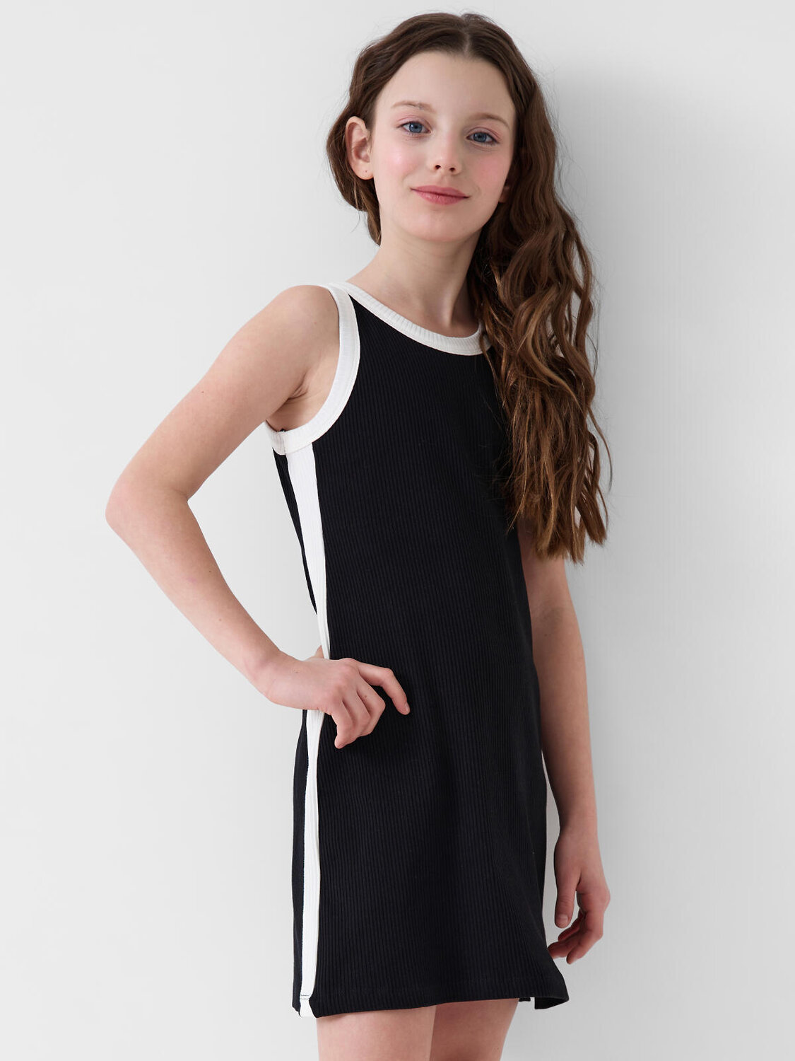 PLAYTODAY Платье 591205 12621316 белый,темно-серый