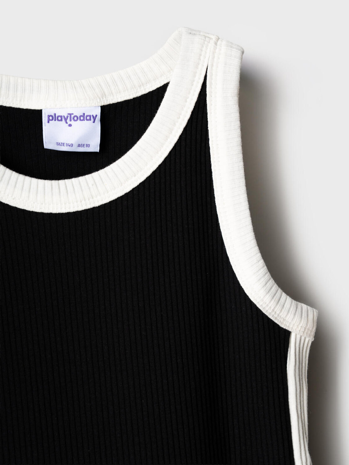 PLAYTODAY Платье 591205 12621316 белый,темно-серый