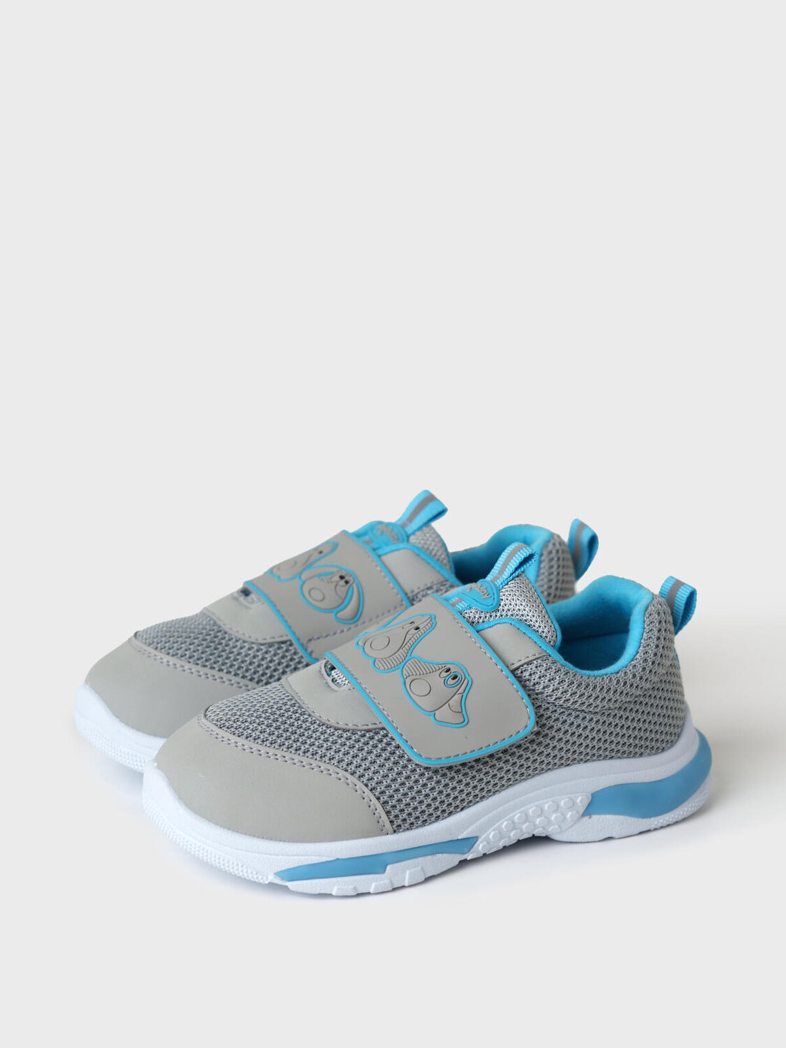 PLAYTODAY Полуботинки 591215 12612748 серый,голубой