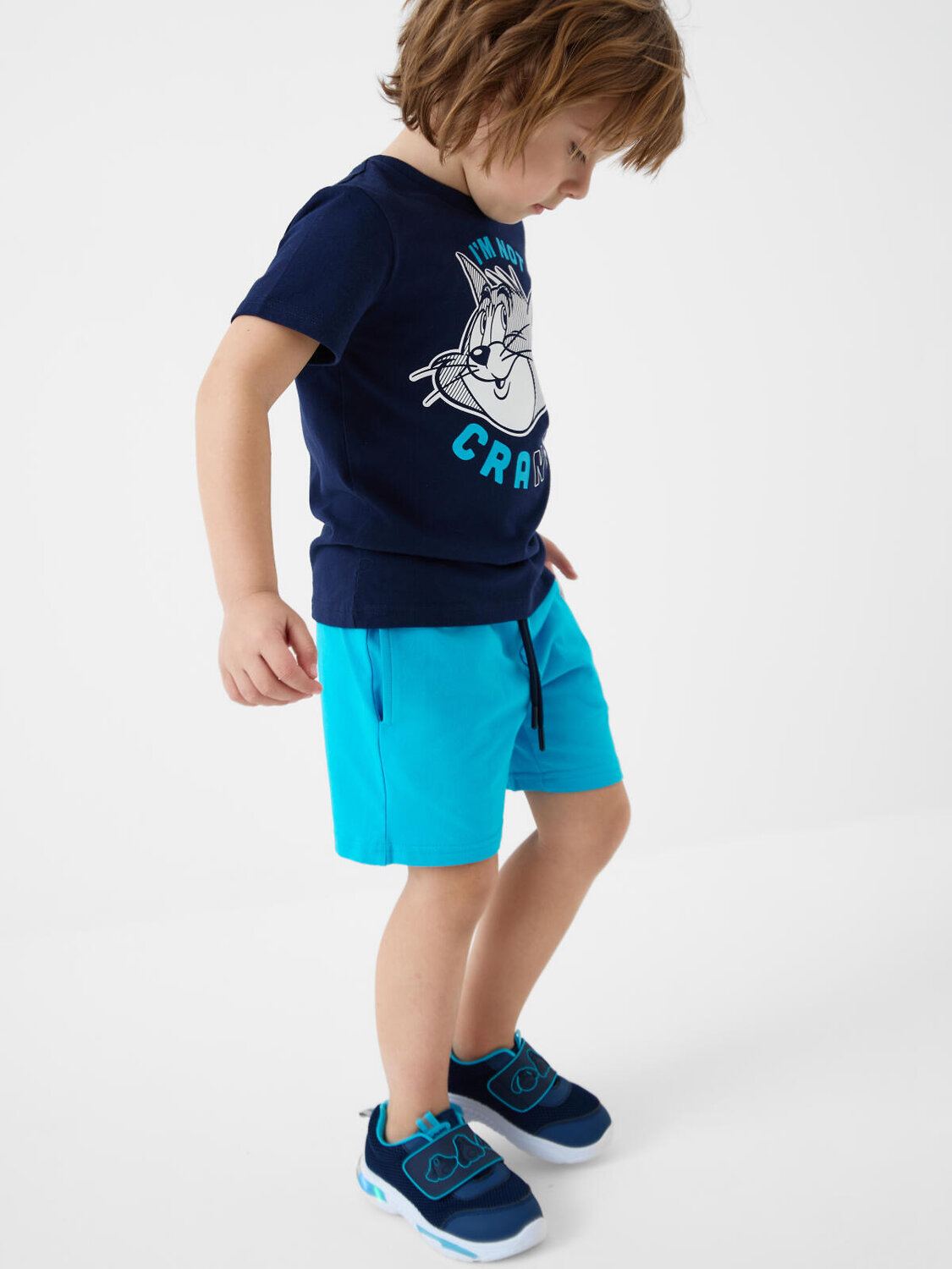 PLAYTODAY Полуботинки 591219 12612735 тёмно-синий,голубой