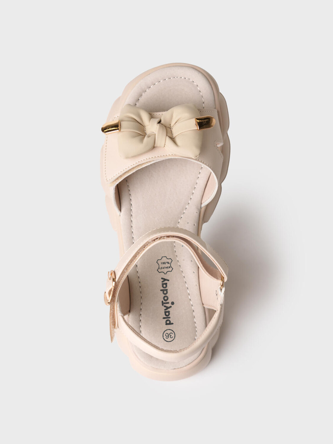 PLAYTODAY Туфли 591222 12621935 бежевый