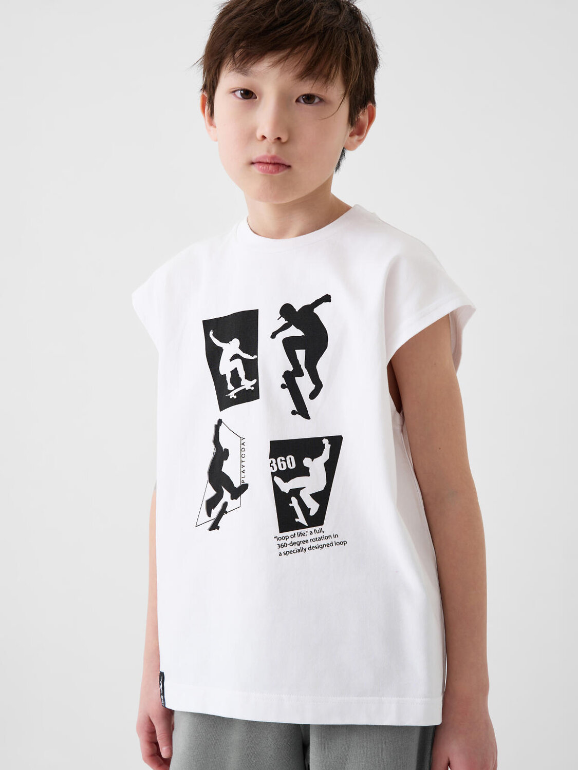 PLAYTODAY Фуфайка 591244 12611133 белый