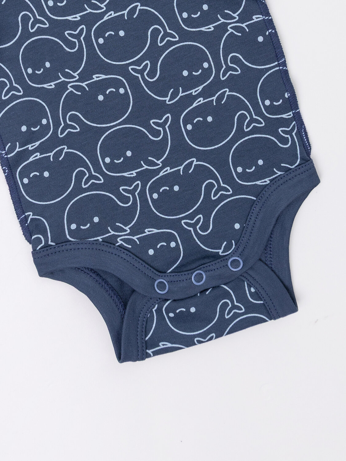 MARK FORMELLE Боди детское 591280 13015-1-2 белый +киты на синем