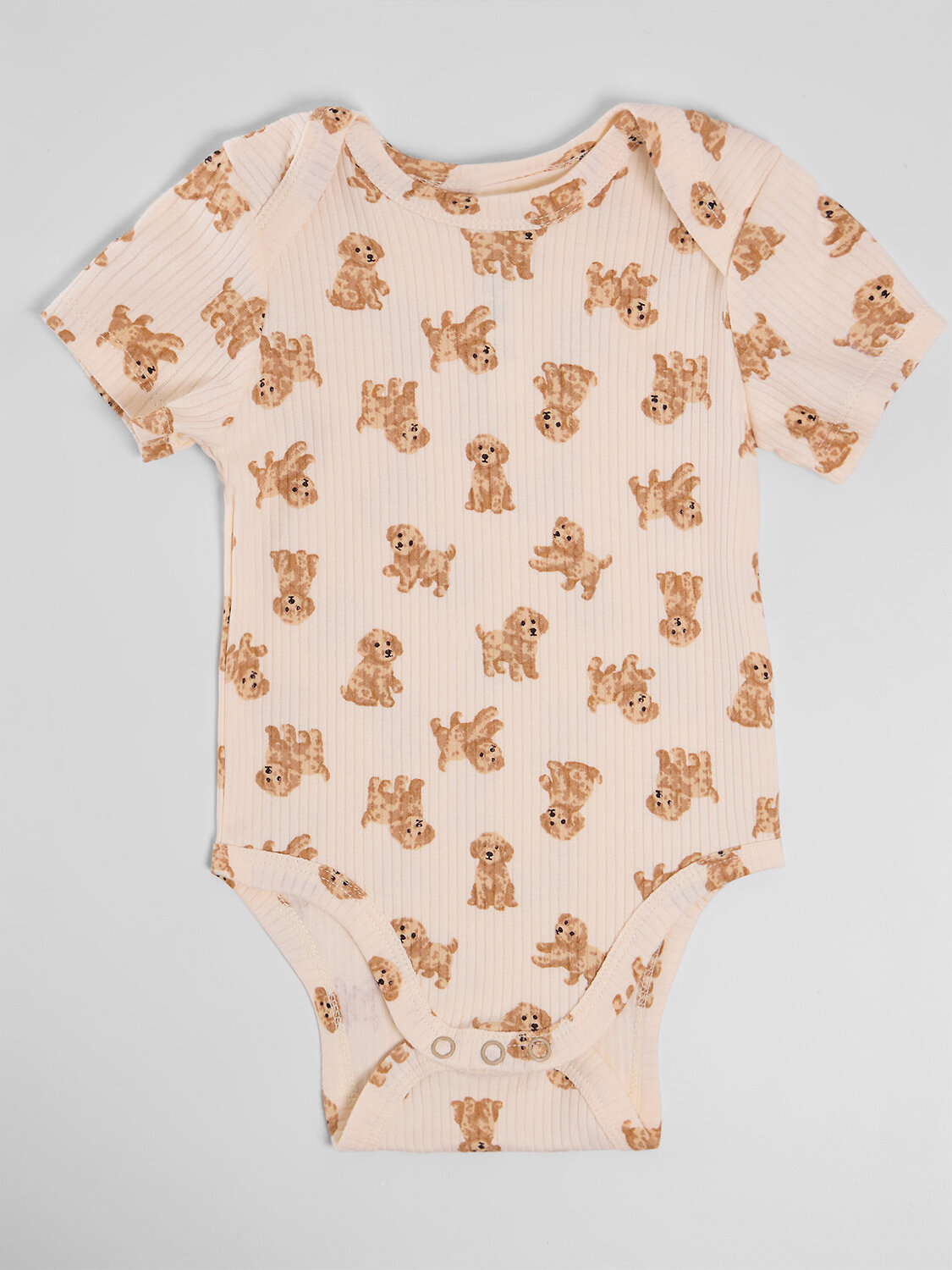 MARK FORMELLE Боди детское 591282 13015-2 ирландский крем +собачки на молочном