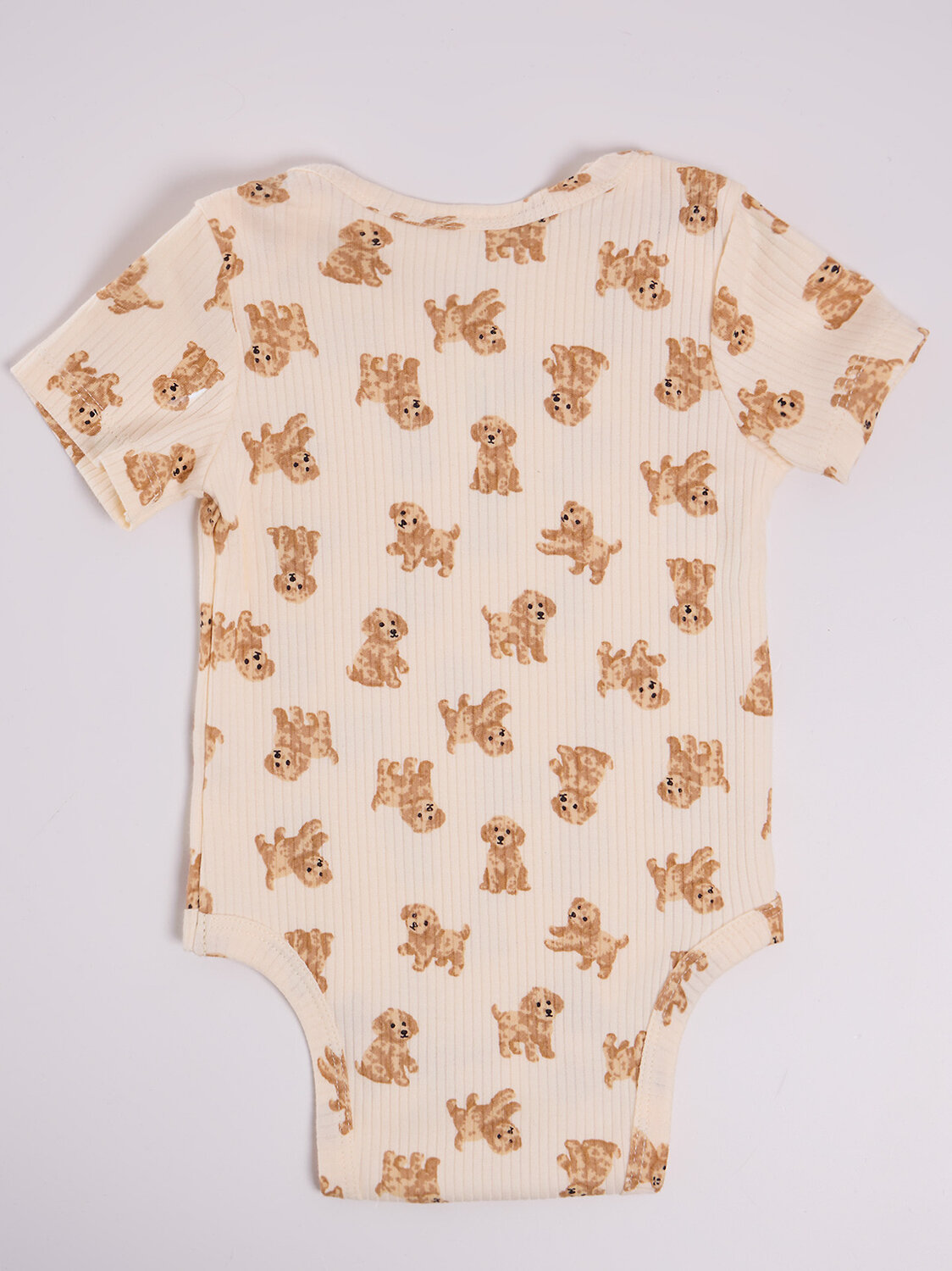 MARK FORMELLE Боди детское 591282 13015-2 ирландский крем +собачки на молочном