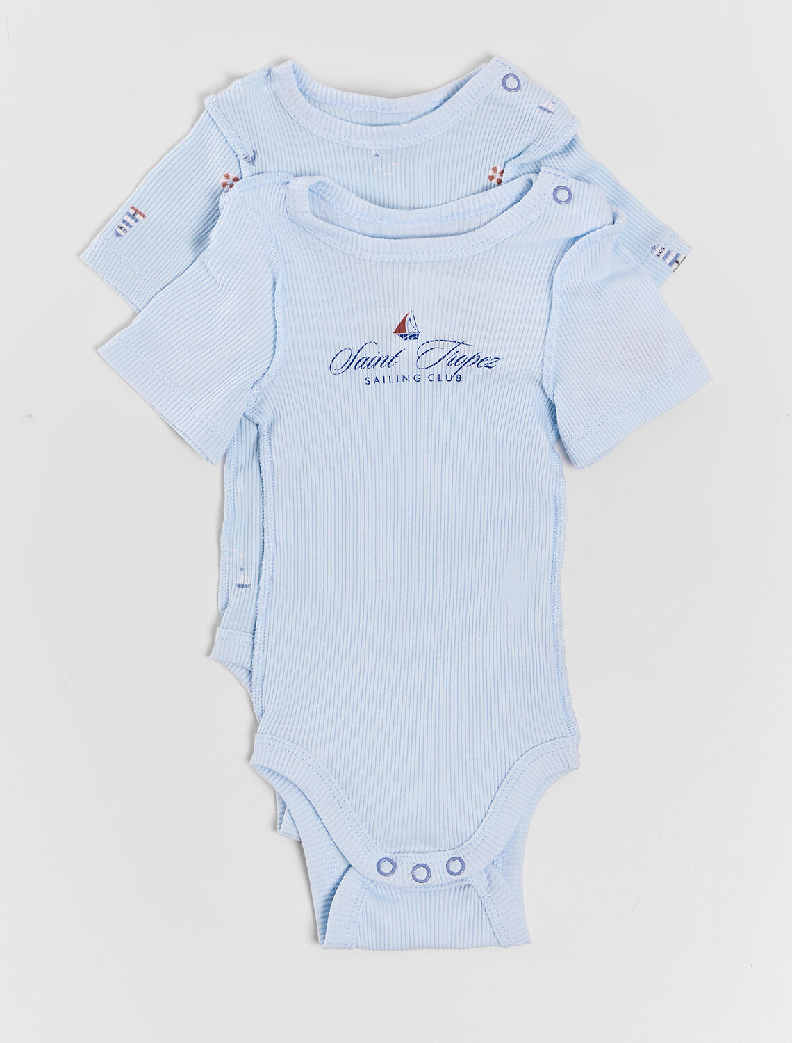 MARK FORMELLE Боди детское 591286 13023-2 голубое небо +маяк на голубом небе