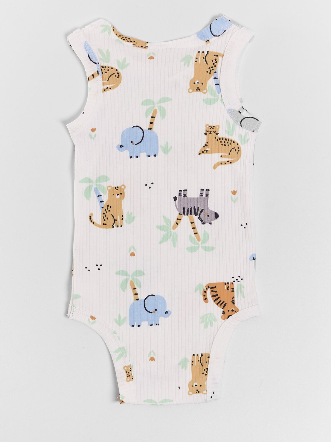 MARK FORMELLE Боди детское 591287 13031-2 джунгли на белом +жирафики на лунной скале