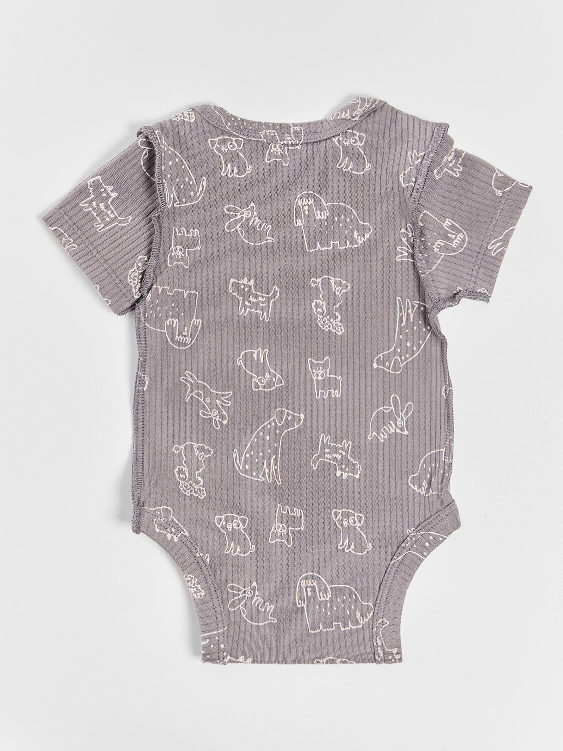 MARK FORMELLE Боди детское 591288 13015-1-3 сл.масло +собачки на голубом +собачки на сером
