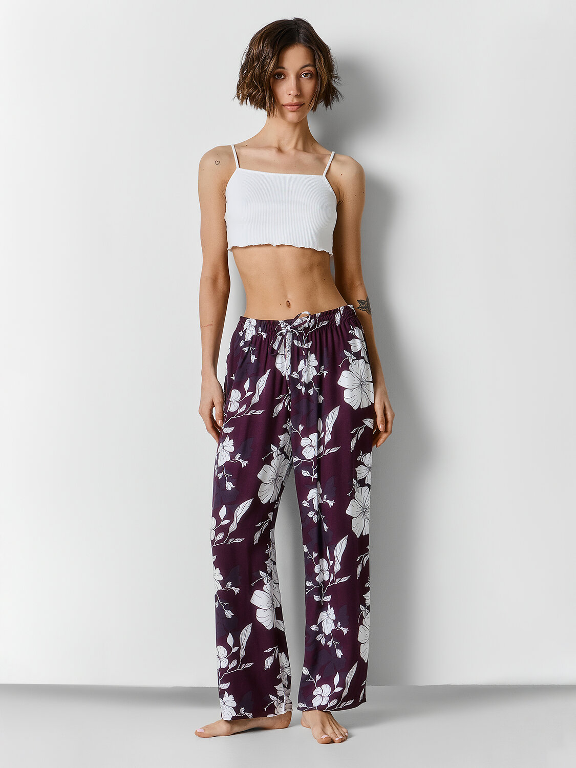 MARK FORMELLE Бриджи 591304 522252 цветы на винном