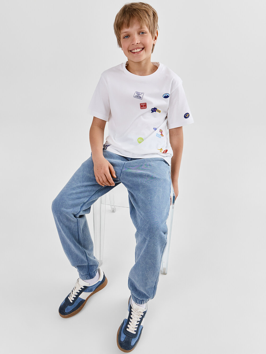 MARK FORMELLE Брюки 591309 183372 шторм acid wash