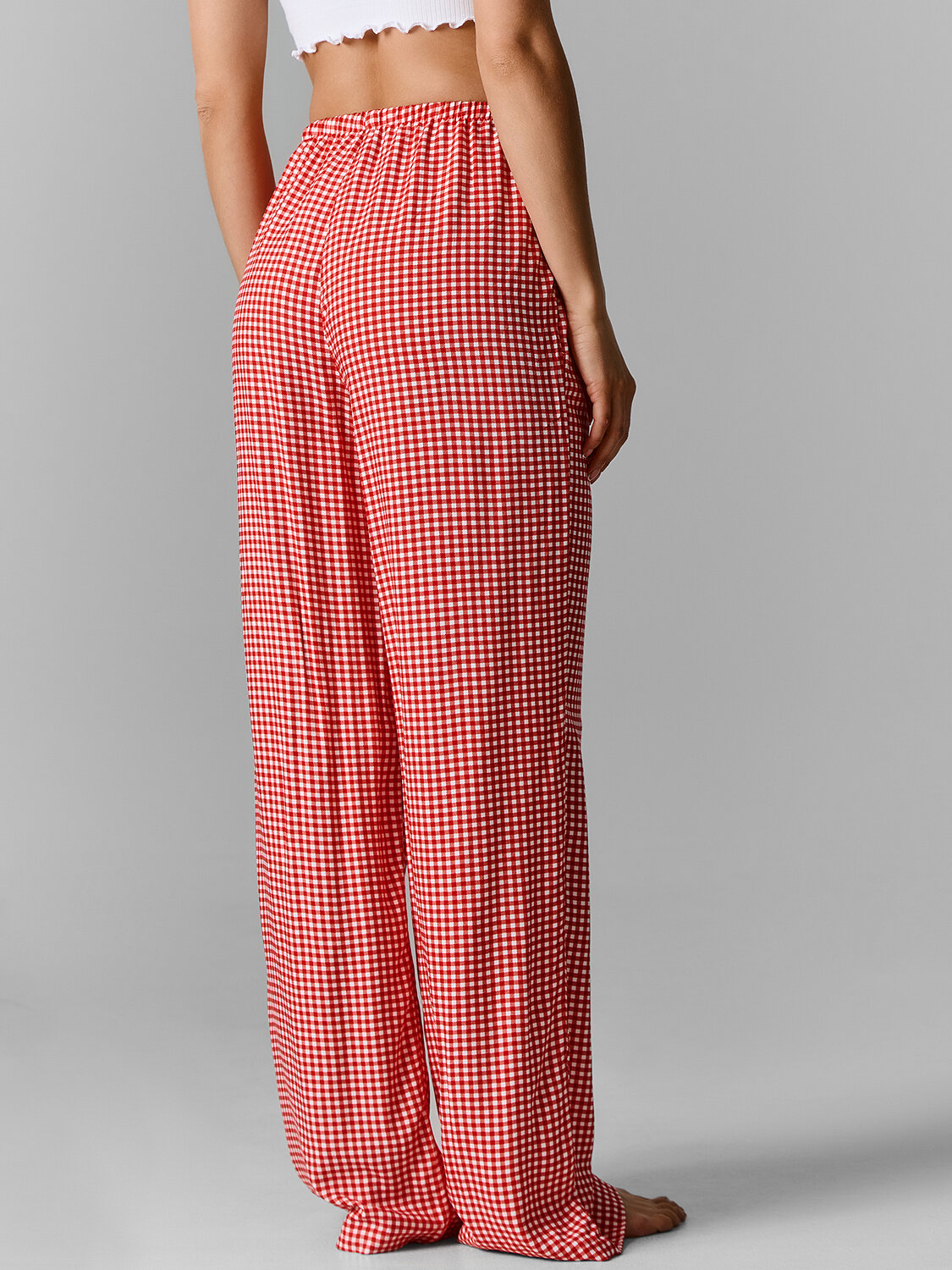 MARK FORMELLE Брюки 591317 532431-3 клетка виши красная
