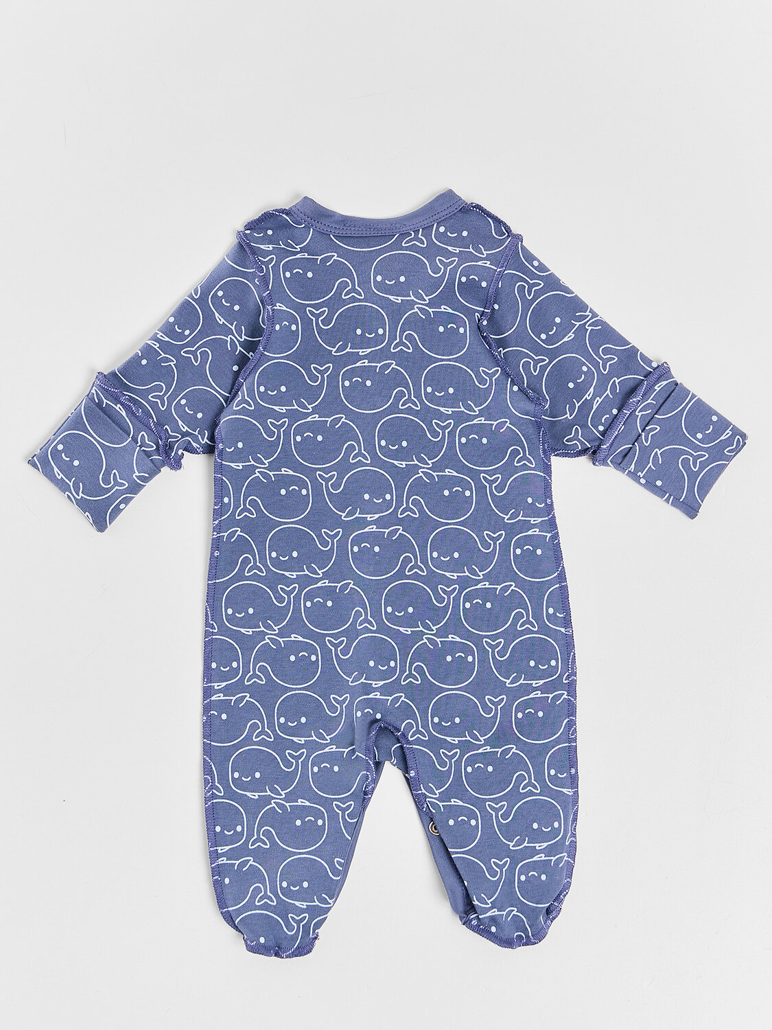 MARK FORMELLE Комбинезон 591363 14005-1-2 крабики и медузы на полоске +киты на синем