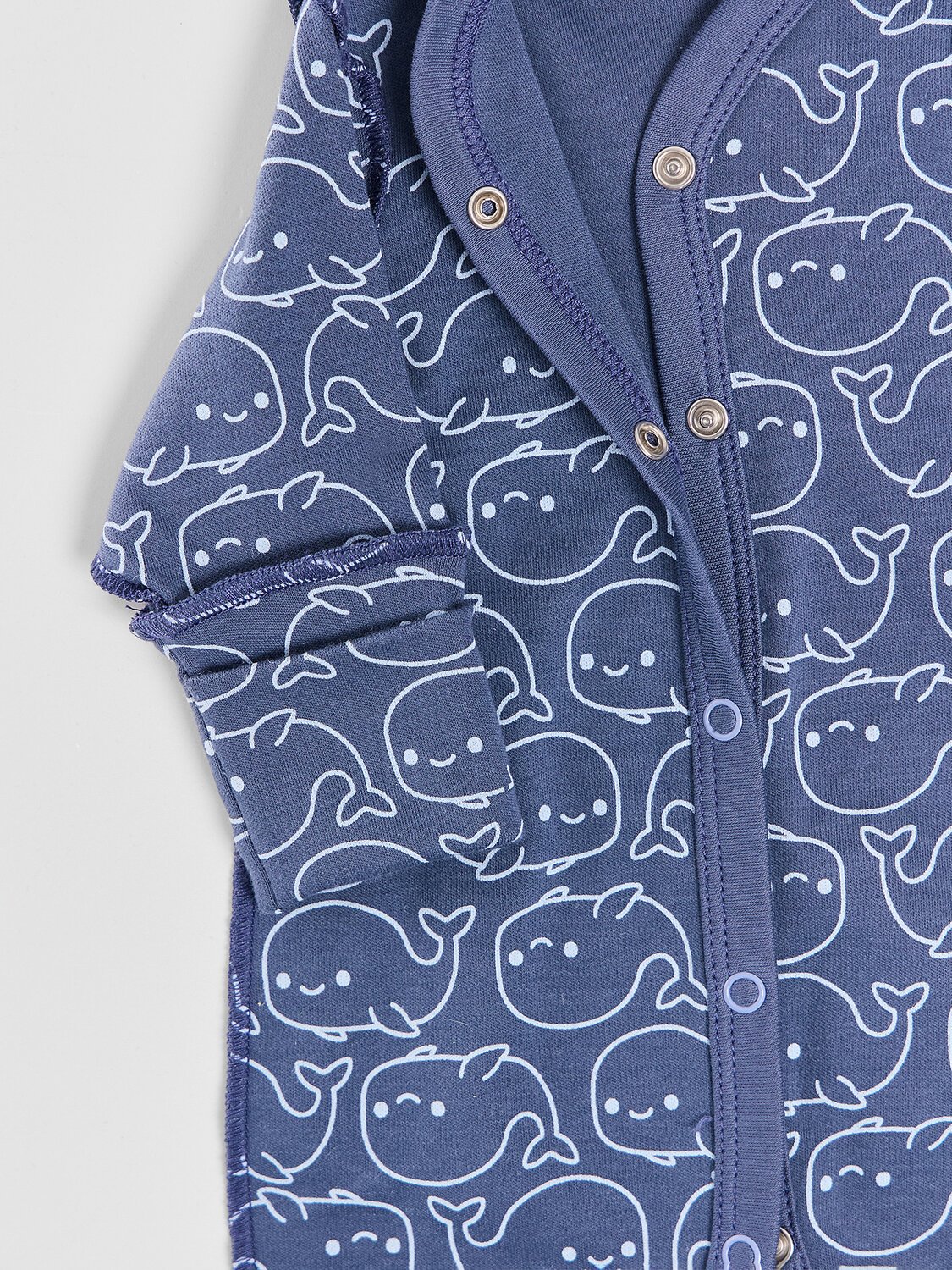 MARK FORMELLE Комбинезон 591363 14005-1-2 крабики и медузы на полоске +киты на синем