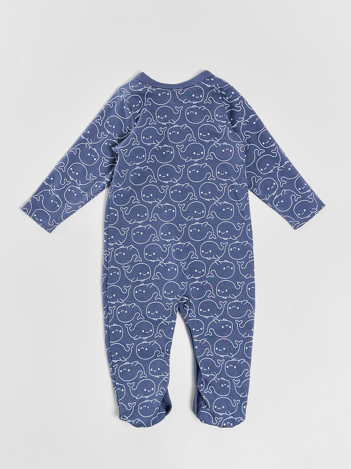 MARK FORMELLE Комбинезон 591364 14005-2 крабики и медузы на полоске +киты на синем