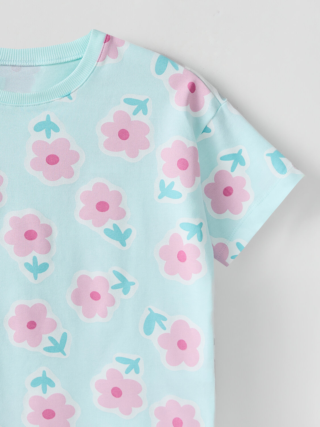 MARK FORMELLE Комплект 591369 397741 цветочки на св.бирюзовом