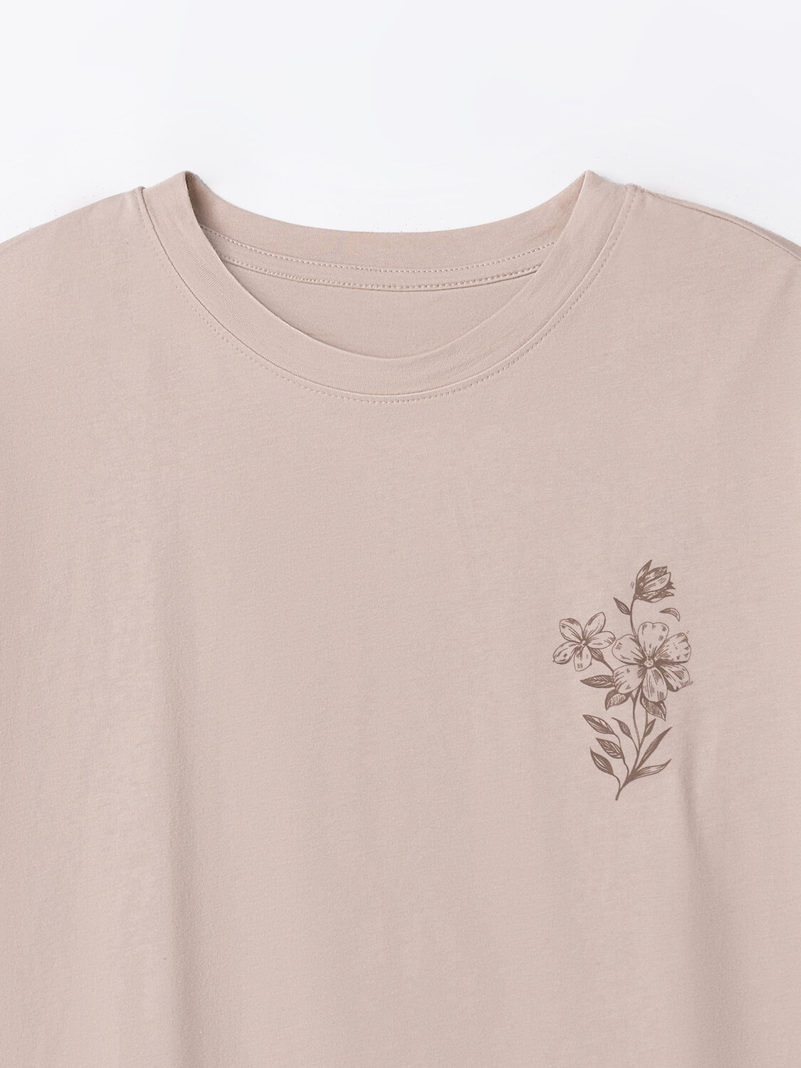 MARK FORMELLE Комплект 591376 592600 холодный бежевый +цветы на бежевом